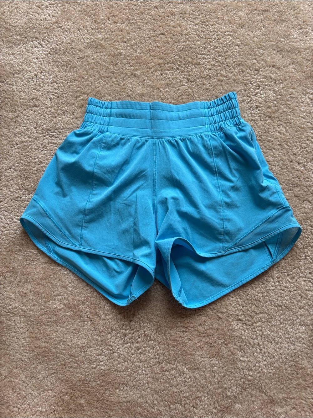 Lululemon Hotty Hot High-Rise 4” blue